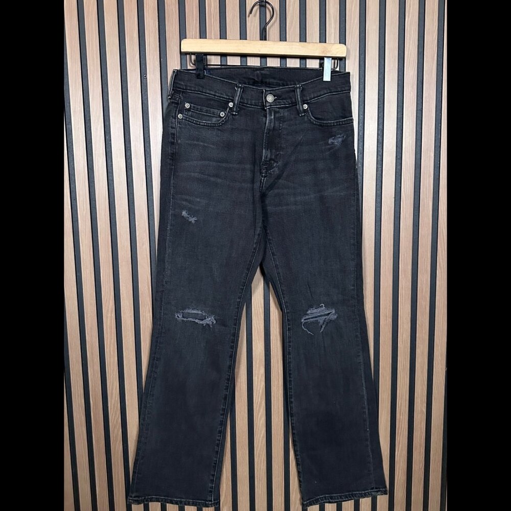 Abercrombie & Fitch Jeans 29 x 32 Mens Kilby Bootcut Denim Stretch Distressed